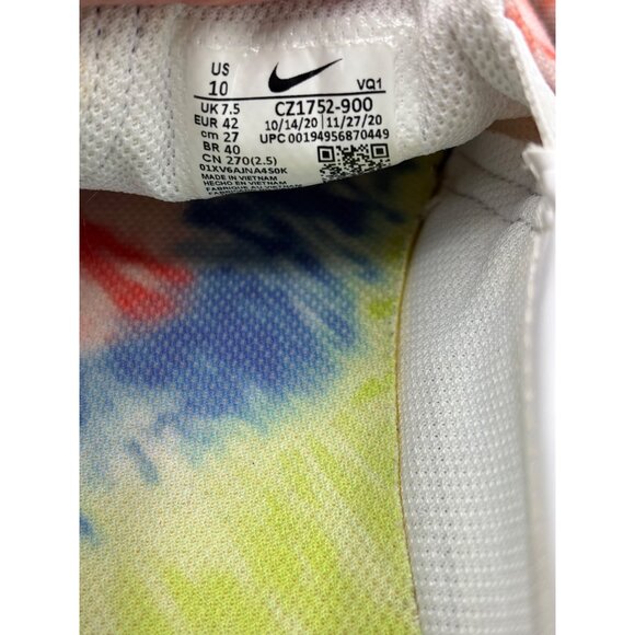 Nike Womens Shoes 10 Tie Dye Slip On Canvas Sneakers Court Legacy Casual Shoes - Picture 5 of 8